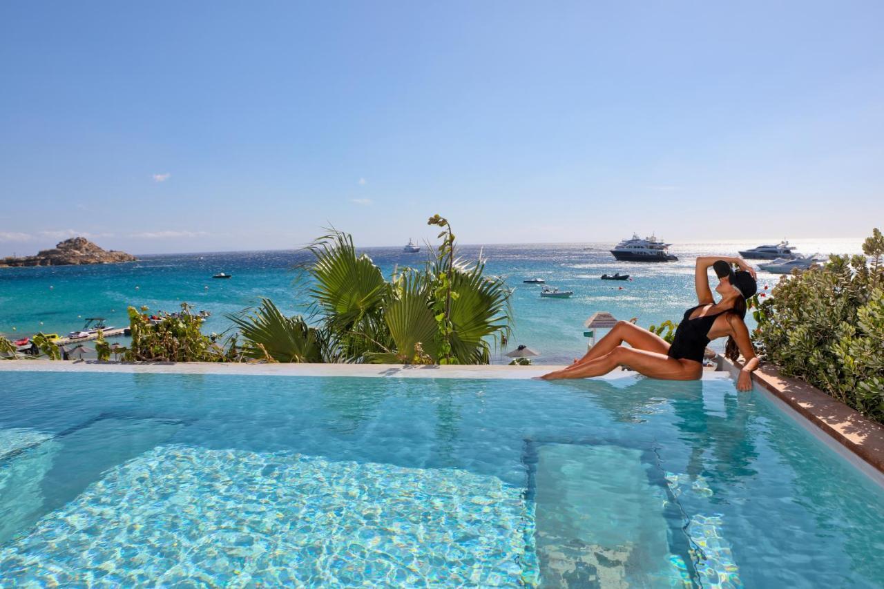 Mykonos Dove Beachfront Hotel Platys Gialos  Buitenkant foto