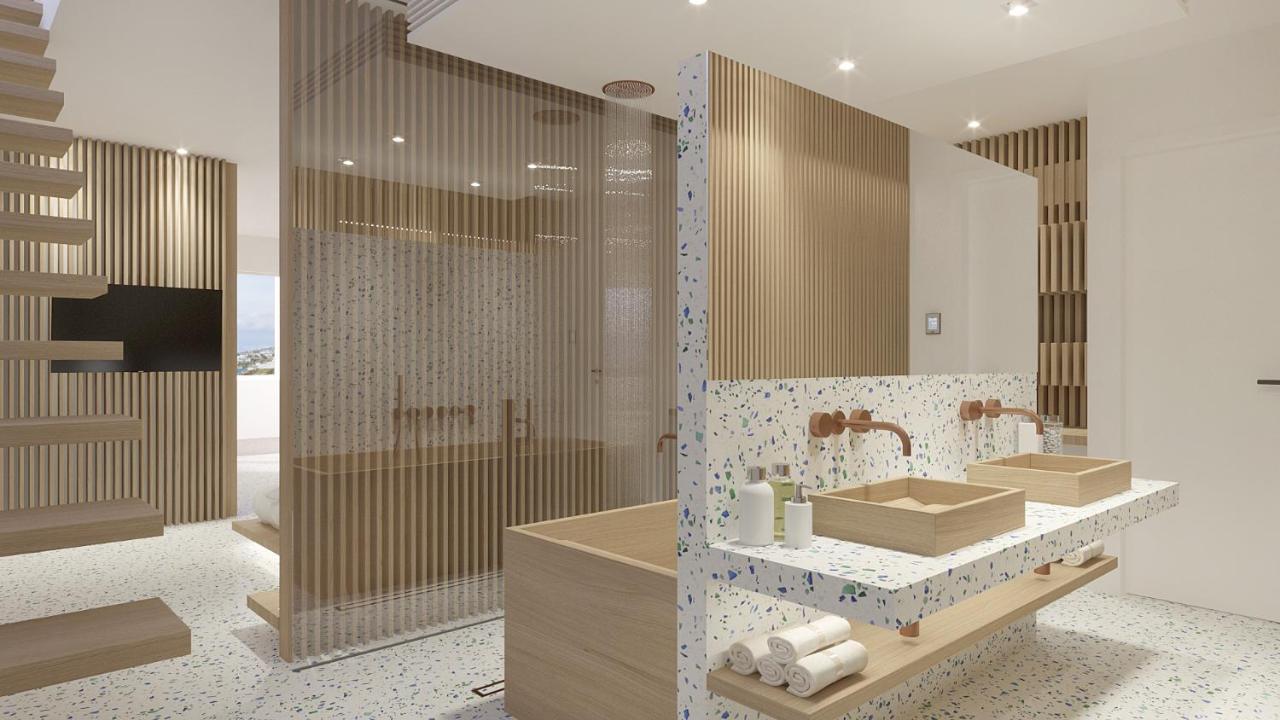 Mykonos Dove Beachfront Hotel Platys Gialos  Buitenkant foto