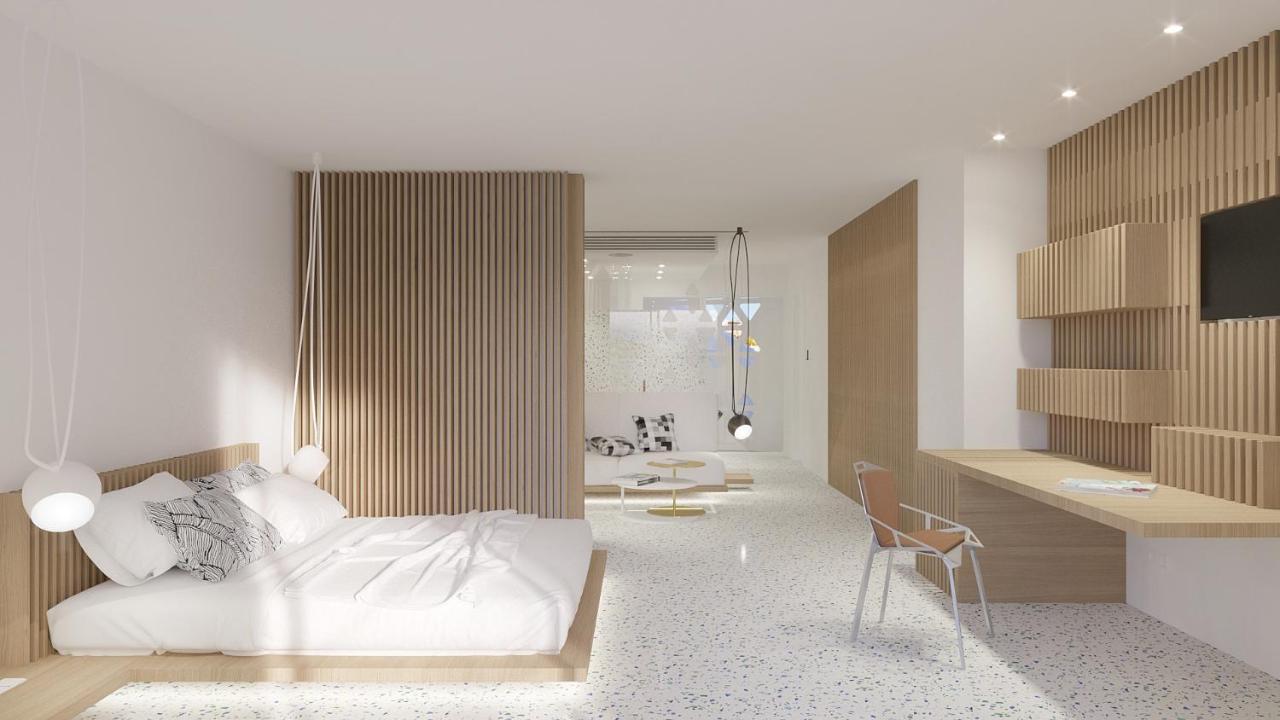 Mykonos Dove Beachfront Hotel Platys Gialos  Buitenkant foto