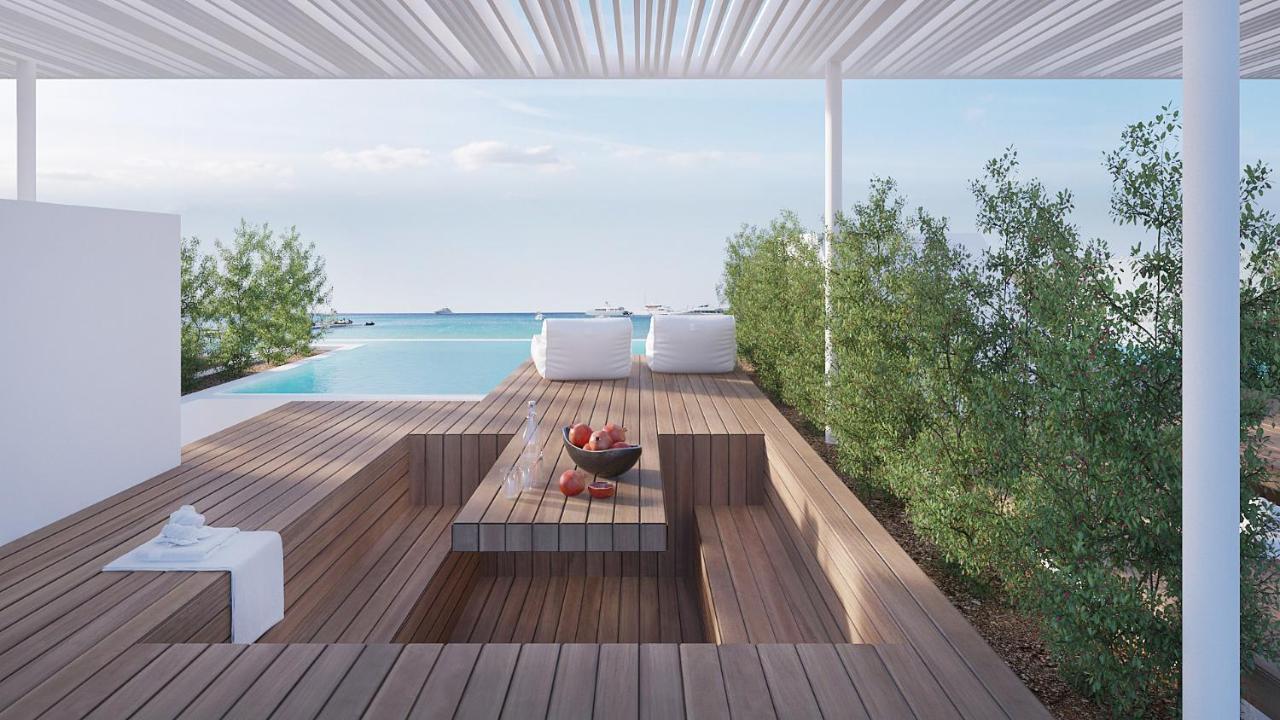 Mykonos Dove Beachfront Hotel Platys Gialos  Buitenkant foto