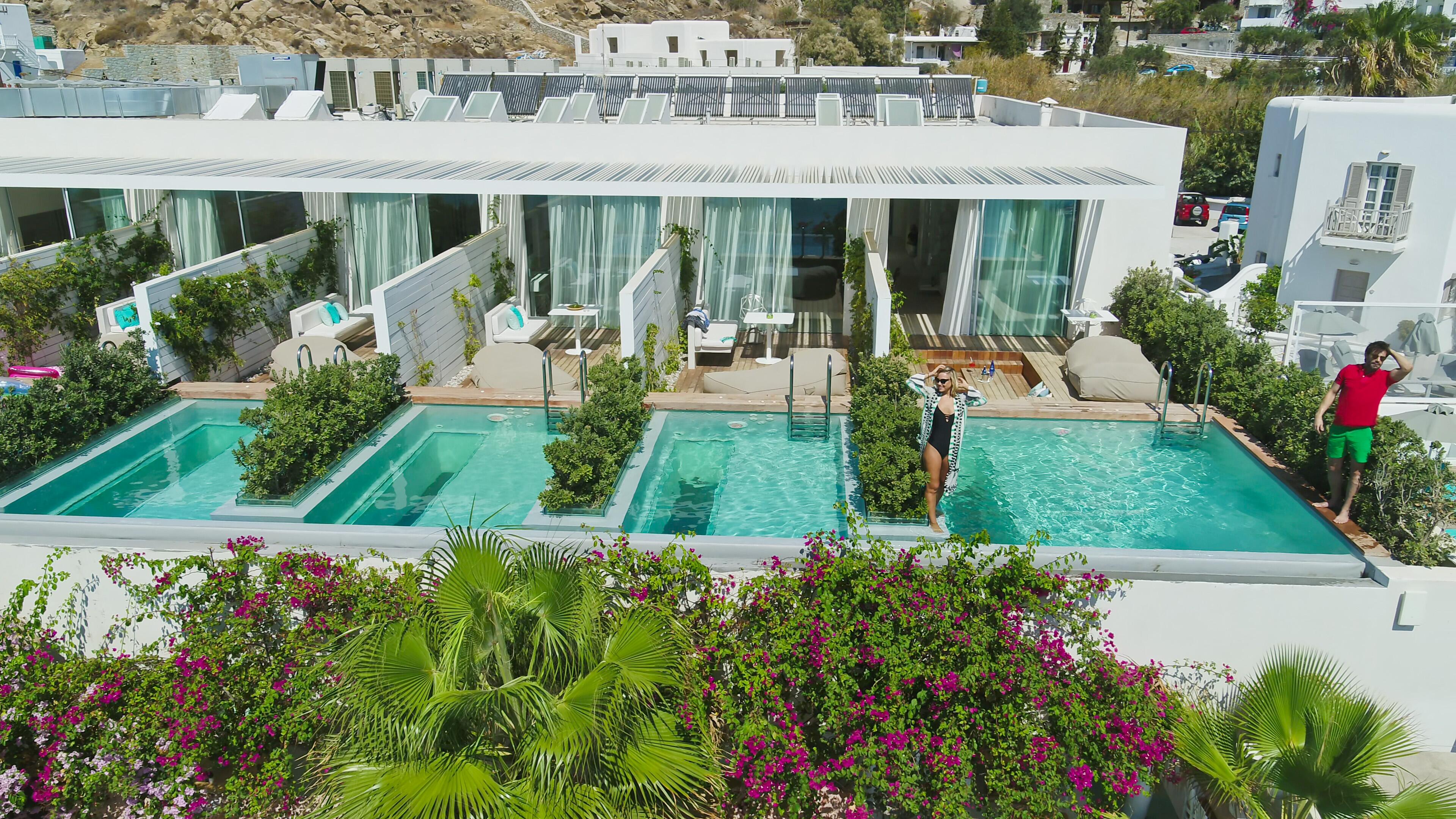 Mykonos Dove Beachfront Hotel Platys Gialos  Buitenkant foto