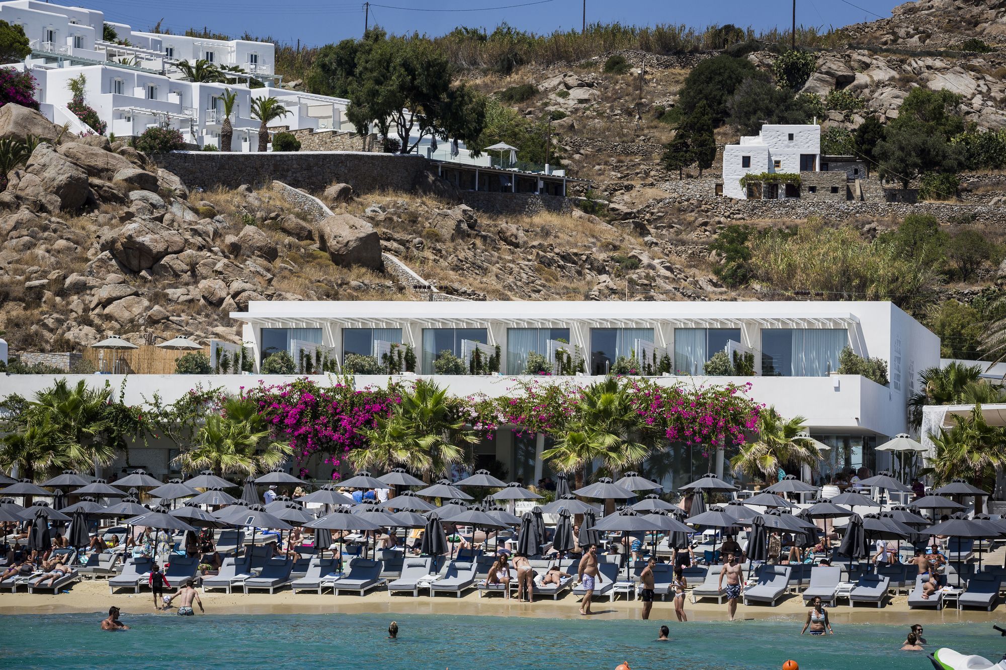Mykonos Dove Beachfront Hotel Platys Gialos  Buitenkant foto